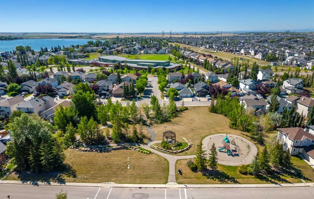 83 Dawson Wharf Mount, Chestermere, AB - Outdoor With Body Of Water With View