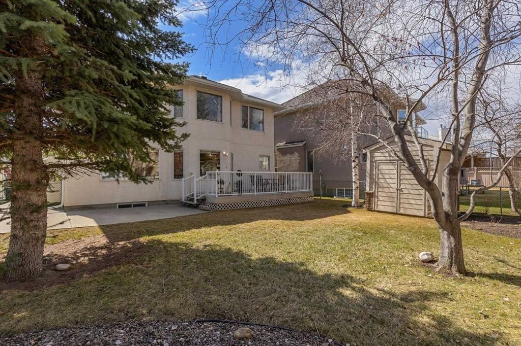 123 Schiller Crescent Nw, Calgary, AB - Outdoor With Deck Patio Veranda
