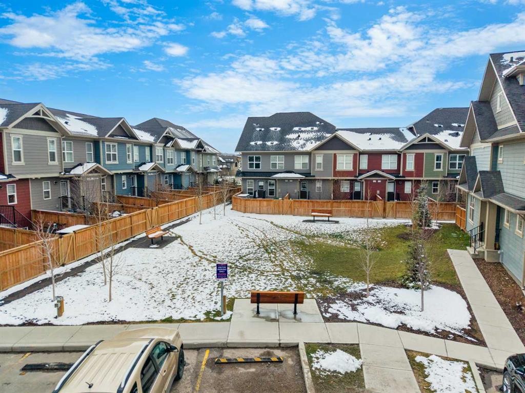167 Cranbrook Square Se, Calgary, AB - Outdoor With Deck Patio Veranda