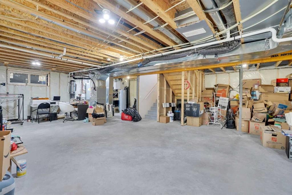 183 Brander Avenue, Langdon, AB - Indoor Photo Showing Basement