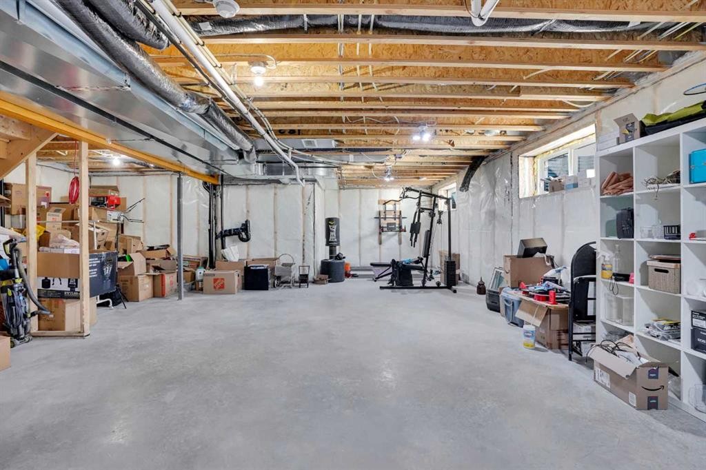 183 Brander Avenue, Langdon, AB - Indoor Photo Showing Basement