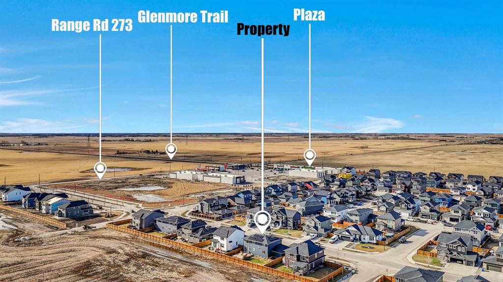 183 Brander Avenue, Langdon, AB - Outdoor With View