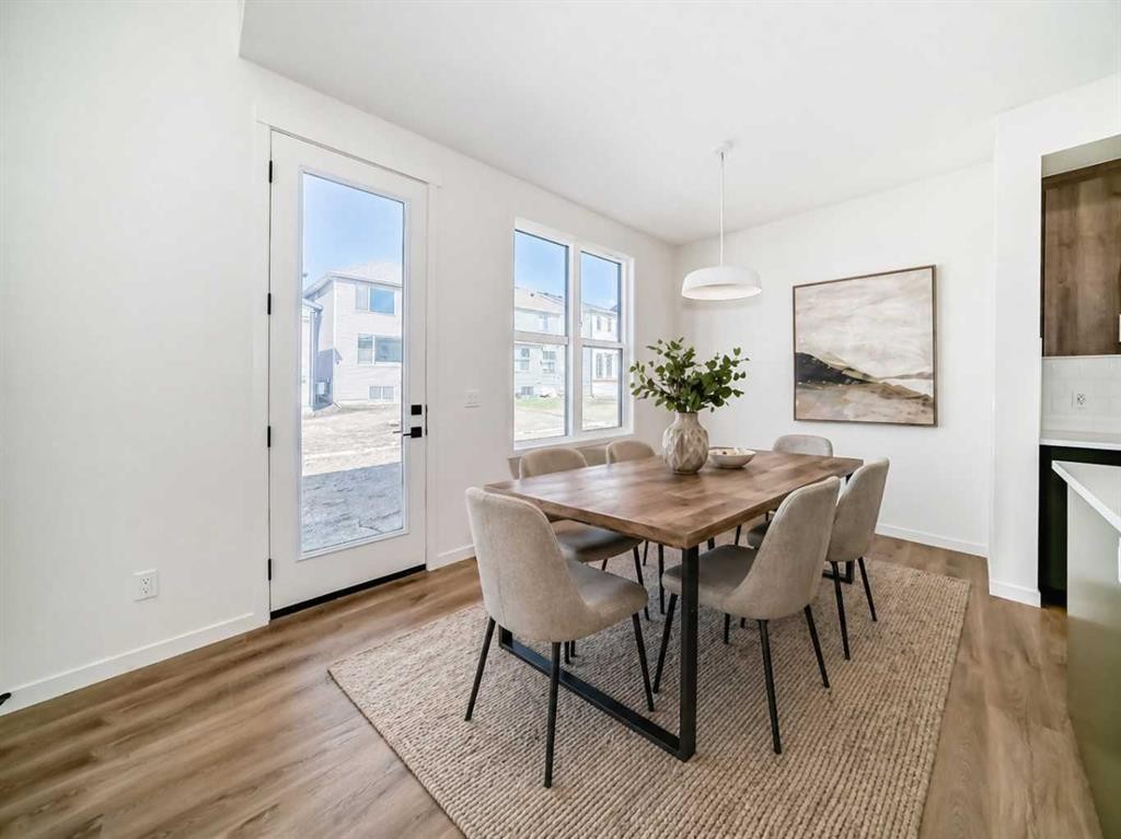 61 Bartlett Way Se, Calgary, AB - Indoor Photo Showing Dining Room