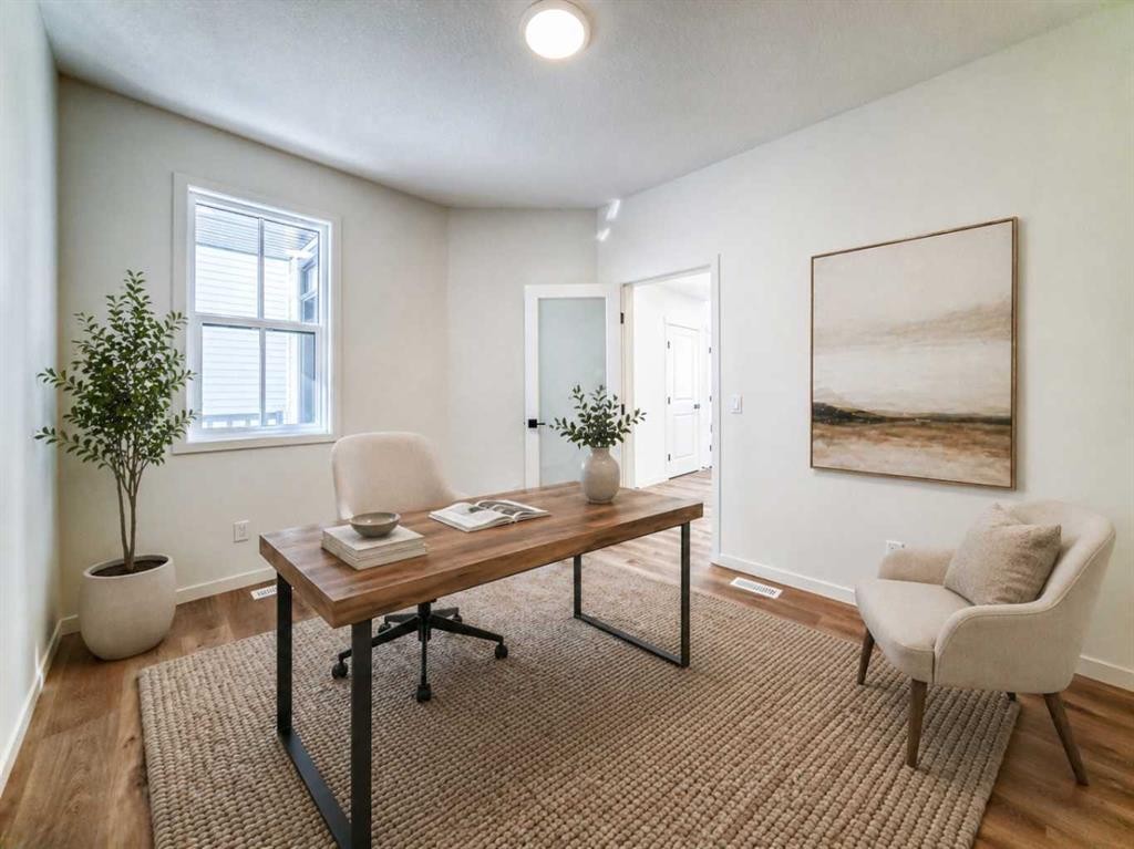 61 Bartlett Way Se, Calgary, AB - Indoor Photo Showing Office