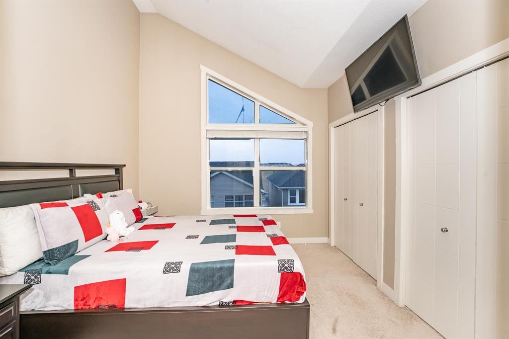 638 Redstone View Ne, Calgary, AB - Indoor Photo Showing Bedroom