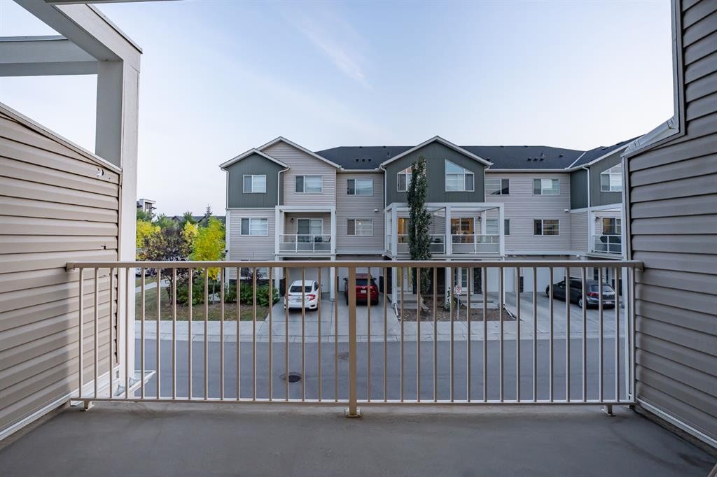 638 Redstone View Ne, Calgary, AB - Outdoor With Balcony With Exterior
