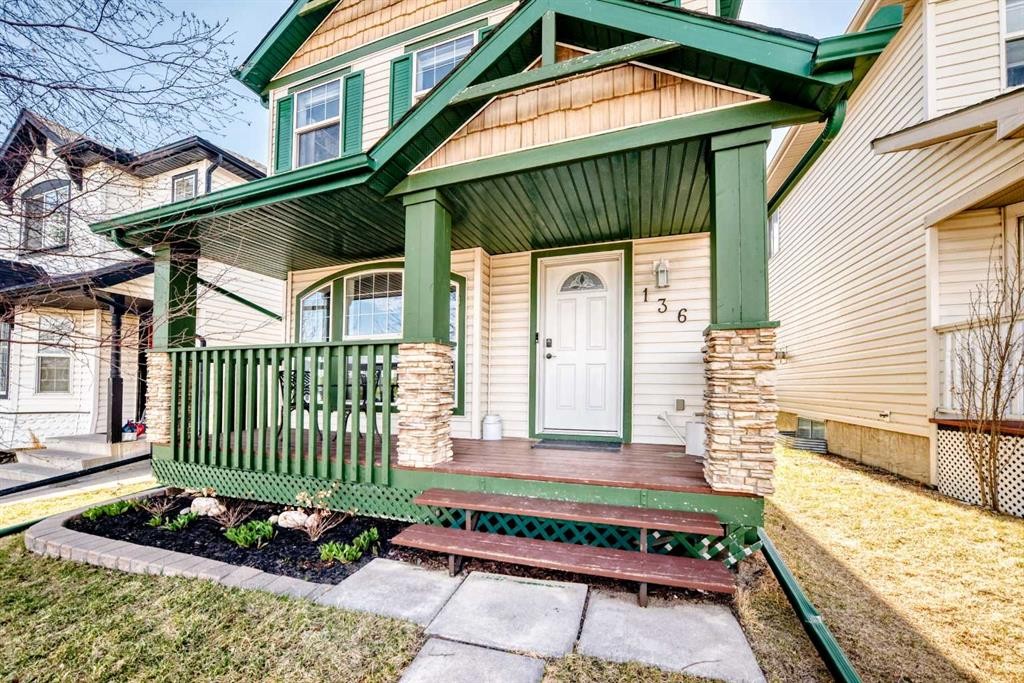 136 Hidden Hills Road Nw, Calgary, AB - Outdoor With Deck Patio Veranda With Exterior