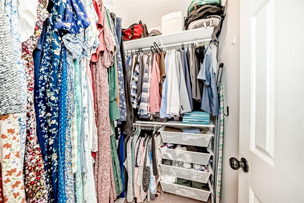 136 Hidden Hills Road Nw, Calgary, AB - Indoor With Storage