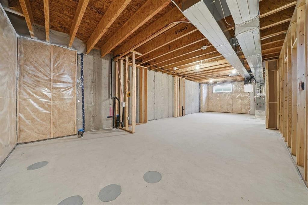 831 Wolf Willow Boulevard Se, Calgary, AB - Indoor Photo Showing Basement