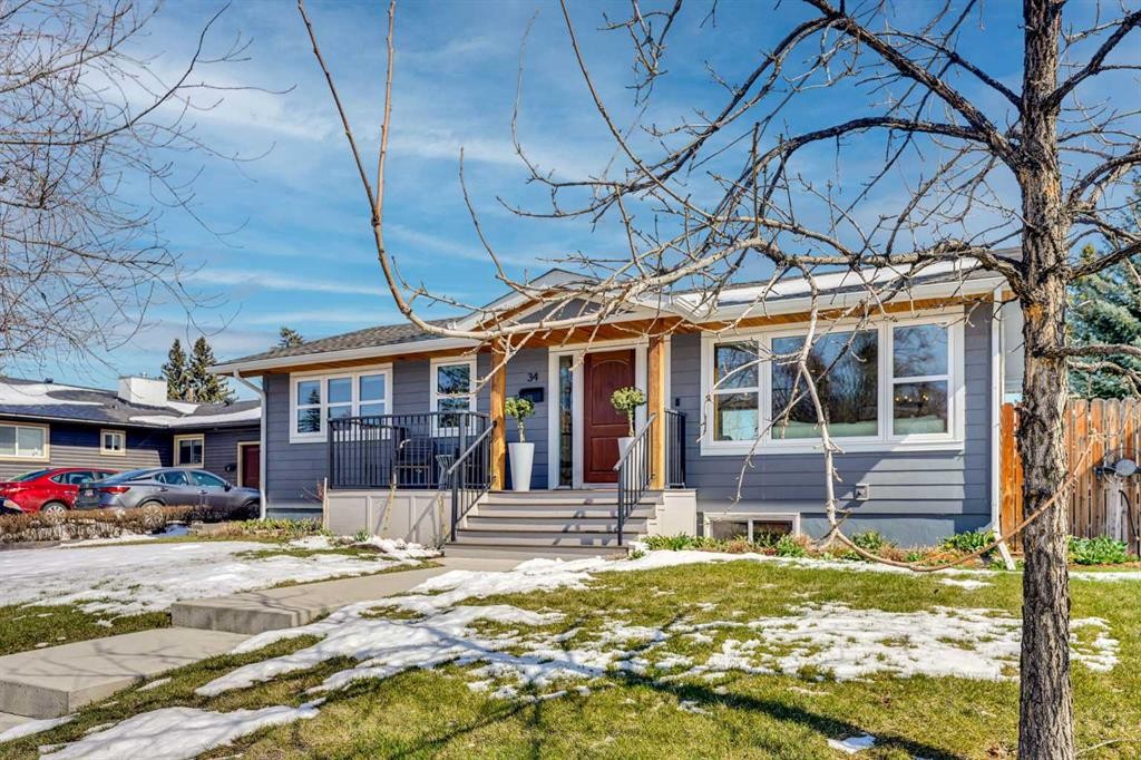 34 Malibou Road Sw, Calgary, AB - Outdoor With Facade