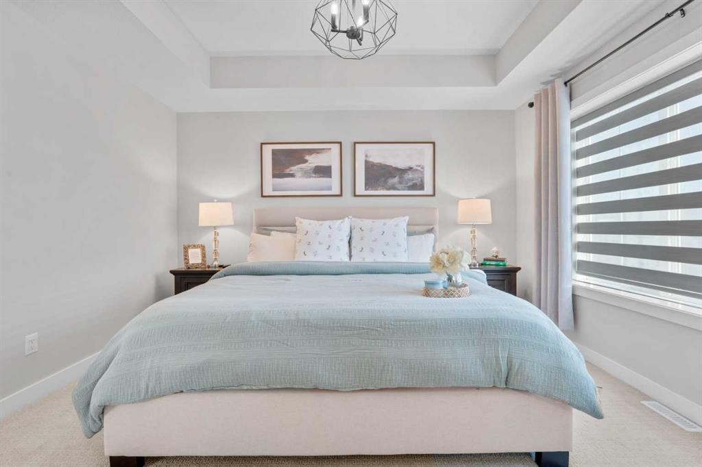 1053 West Lakeview, Chestermere, AB - Indoor Photo Showing Bedroom