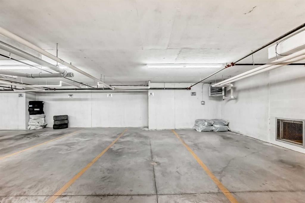2425-6118 80 Avenue Ne, Calgary, AB - Indoor Photo Showing Garage