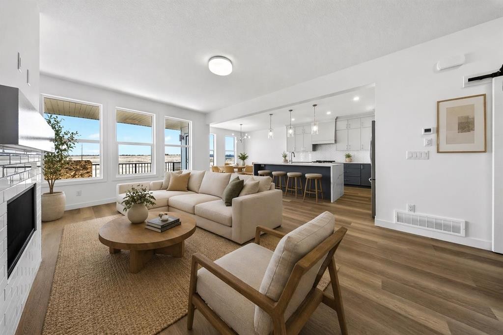 152 Copperhead Road Se, Calgary, AB - Indoor Photo Showing Living Room