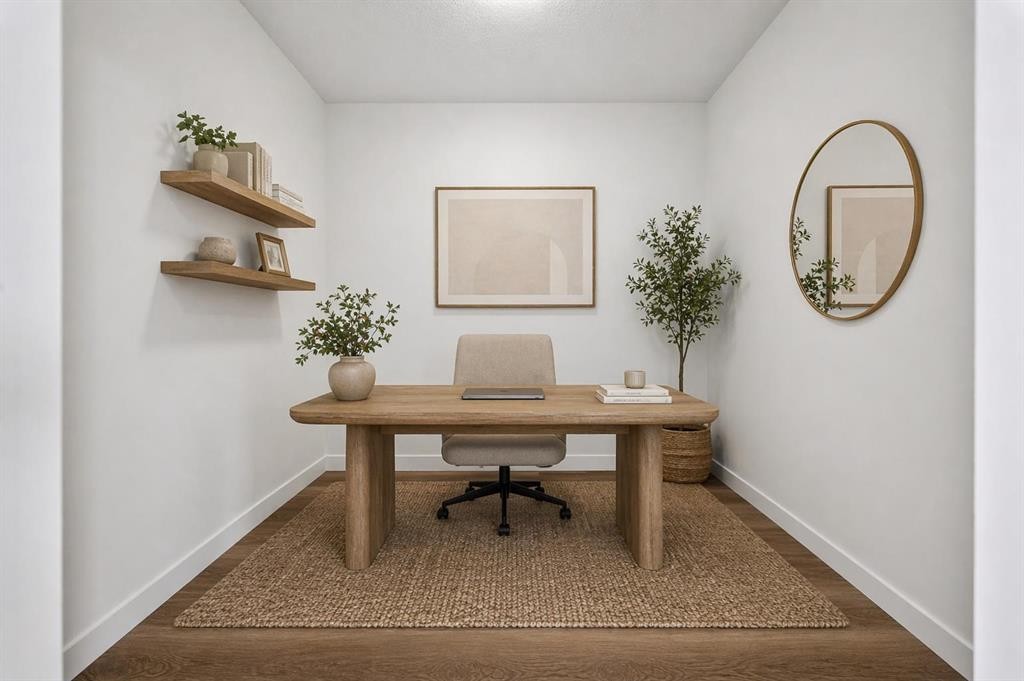 152 Copperhead Road Se, Calgary, AB - Indoor Photo Showing Office