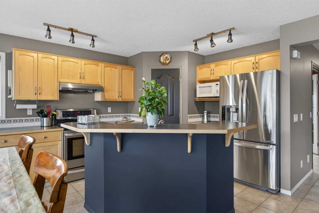 204 Citadel Meadow Close Nw, Calgary, AB - Indoor Photo Showing Kitchen With Stainless Steel Kitchen