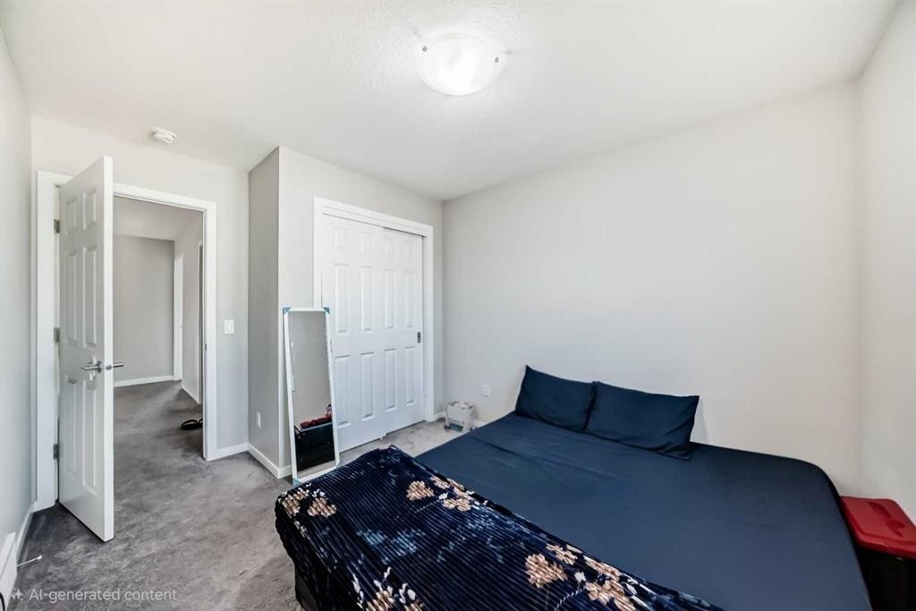 126 Cityspring Gate Ne, Calgary, AB - Indoor Photo Showing Bedroom