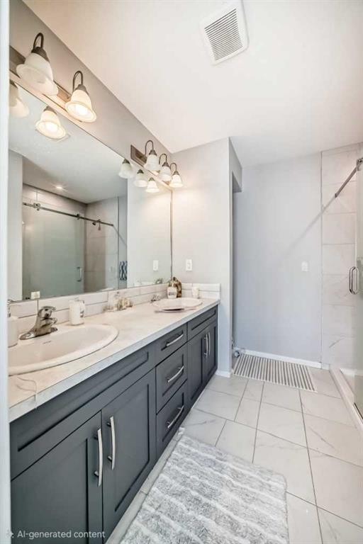 126 Cityspring Gate Ne, Calgary, AB - Indoor Photo Showing Bathroom