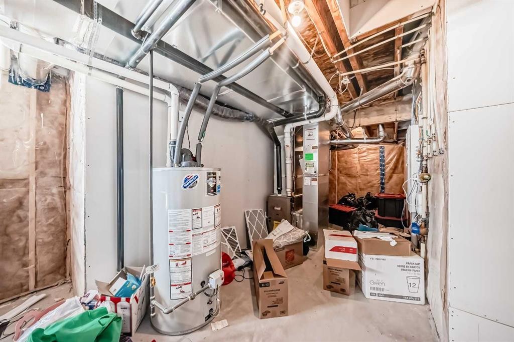 126 Cityspring Gate Ne, Calgary, AB - Indoor Photo Showing Basement