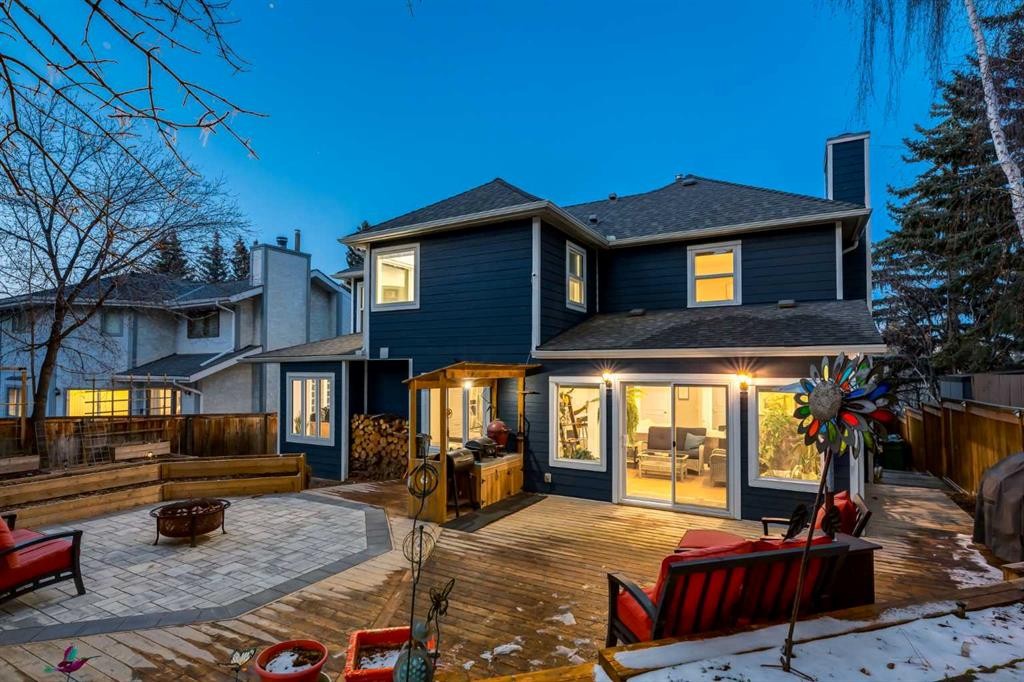 9915 Patton Road Sw, Calgary, AB - Outdoor With Deck Patio Veranda