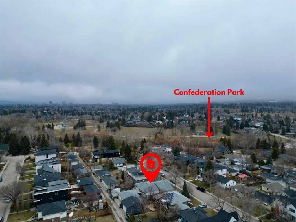 719 27 Avenue Nw, Calgary, AB - Outdoor With View