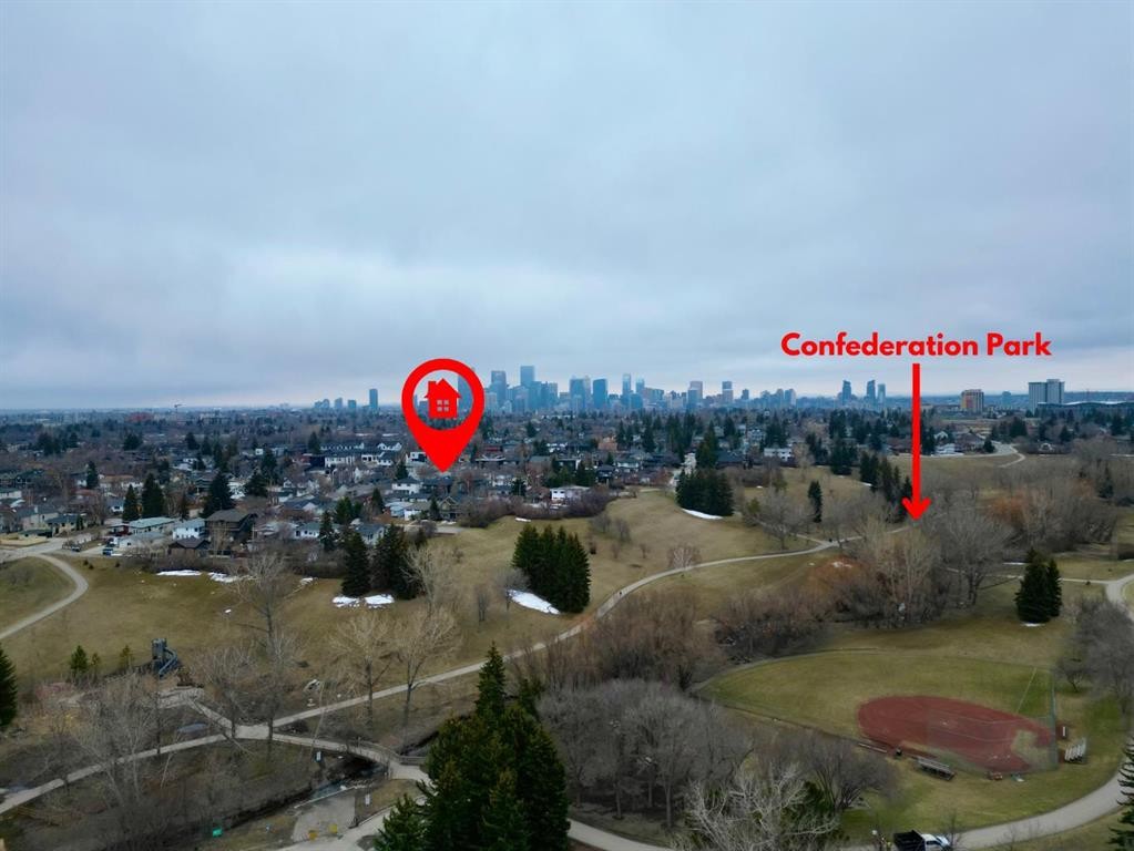 719 27 Avenue Nw, Calgary, AB - Outdoor With View