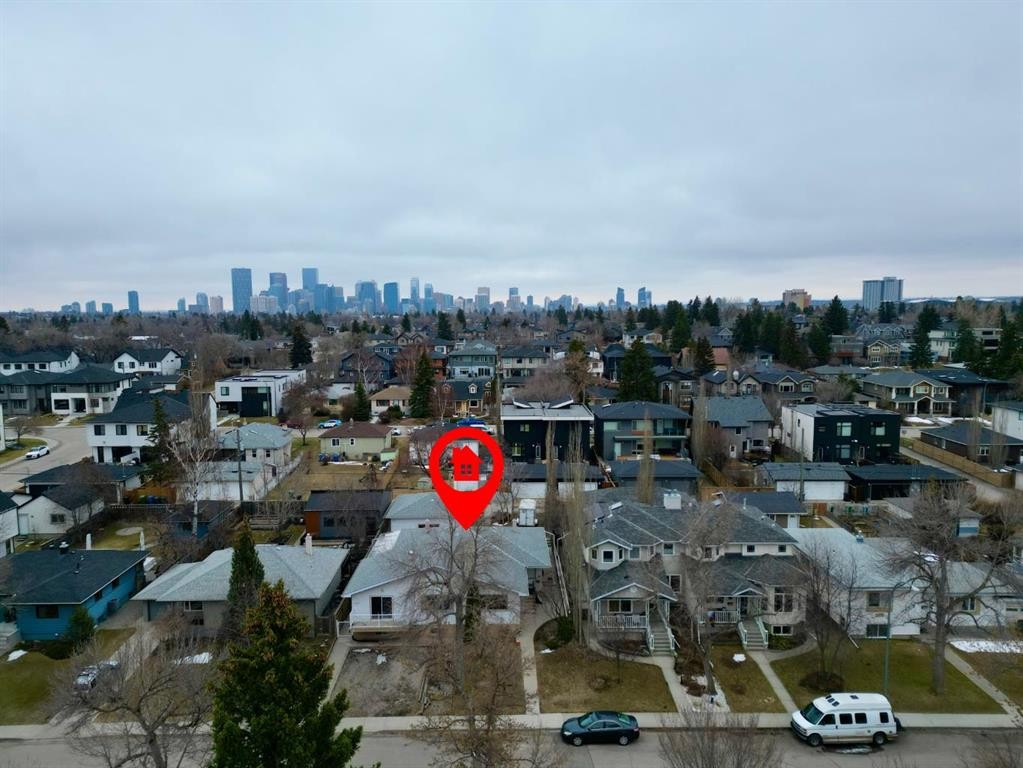 719 27 Avenue Nw, Calgary, AB - Outdoor With View
