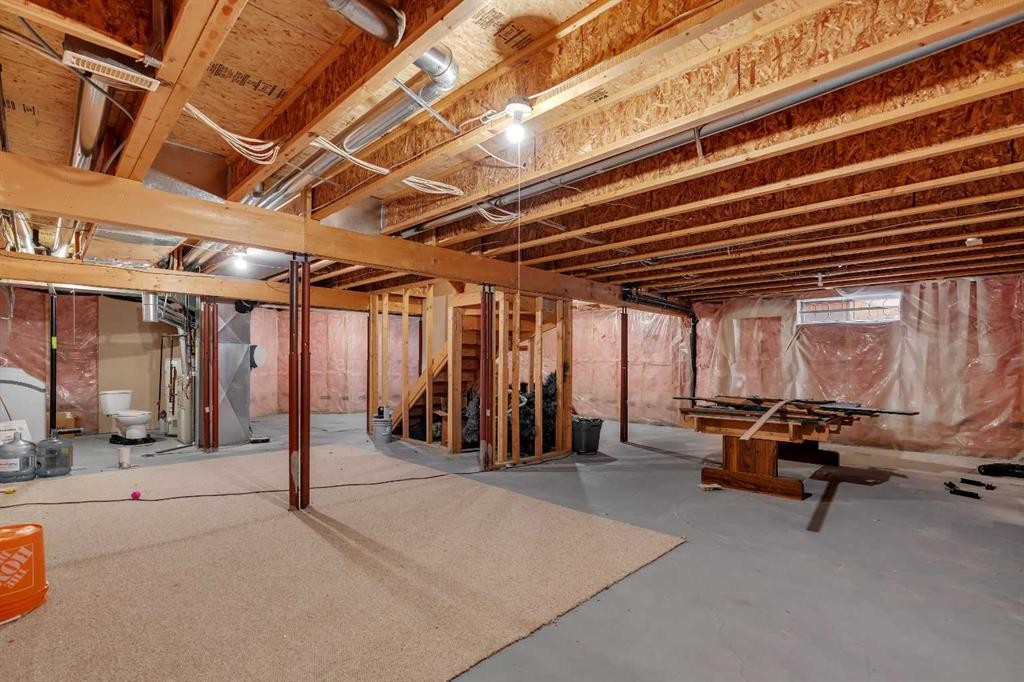 37 Mt Yamnuska Place Se, Calgary, AB - Indoor Photo Showing Basement