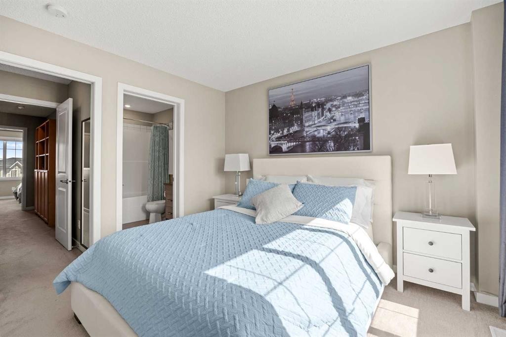 496 Nolan Hill Boulevard Nw, Calgary, AB - Indoor Photo Showing Bedroom