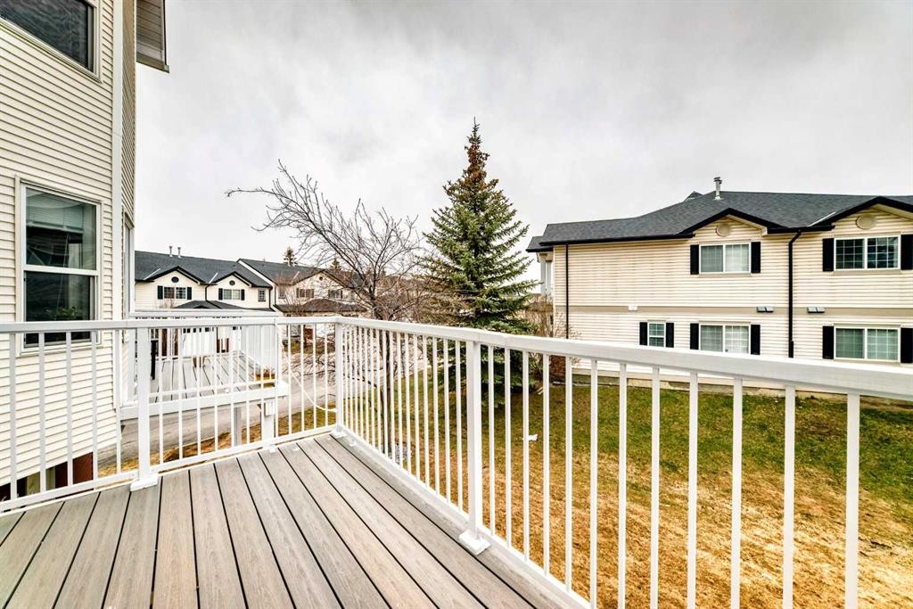 112 Country Village Cape Ne, Calgary, AB - Outdoor With Deck Patio Veranda