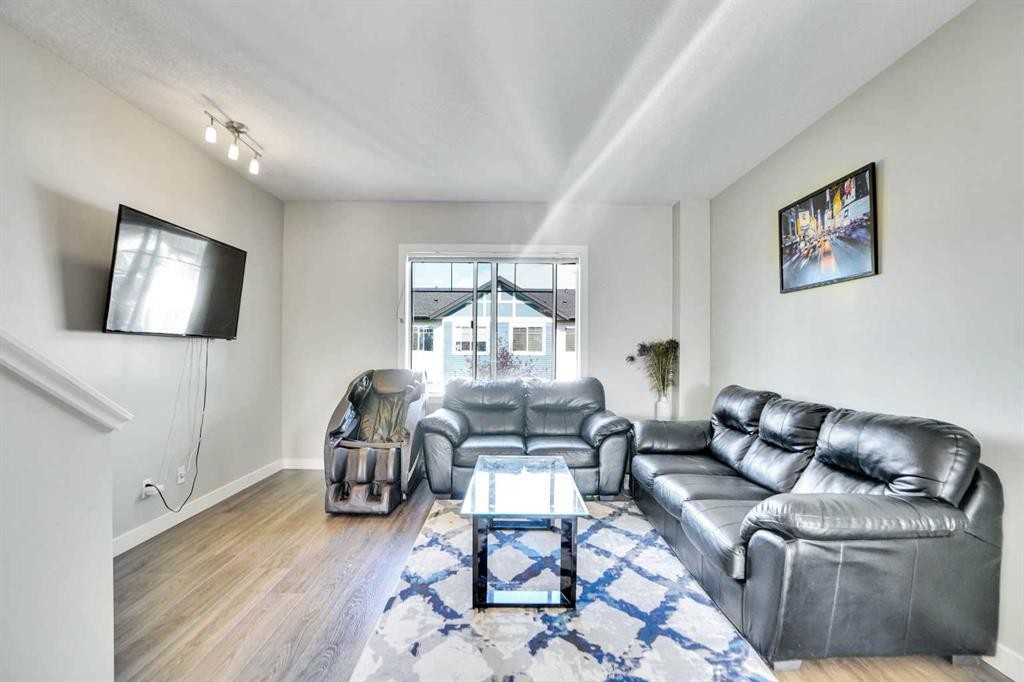 1107-333 Taralake Way Ne, Calgary, AB - Indoor Photo Showing Living Room