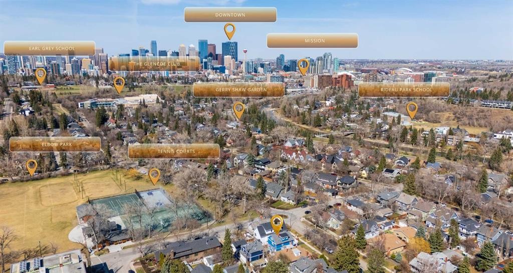 3607 7 Street Sw, Calgary, AB - Outdoor With View