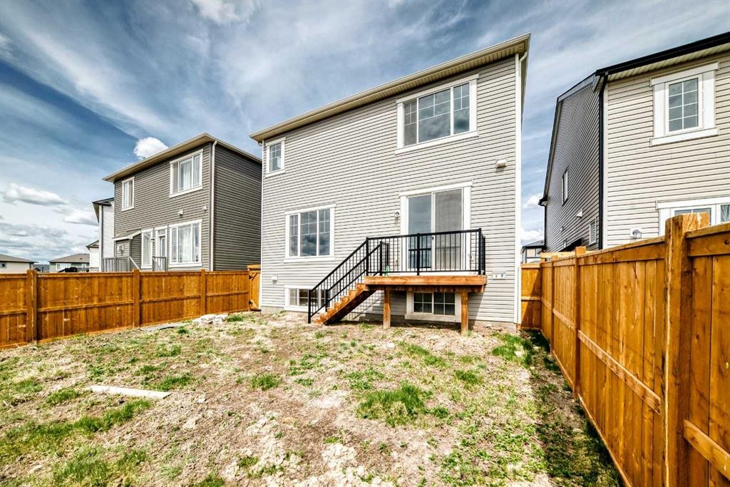 641 Windrow Manor Sw, Airdrie, AB - Outdoor With Deck Patio Veranda With Exterior