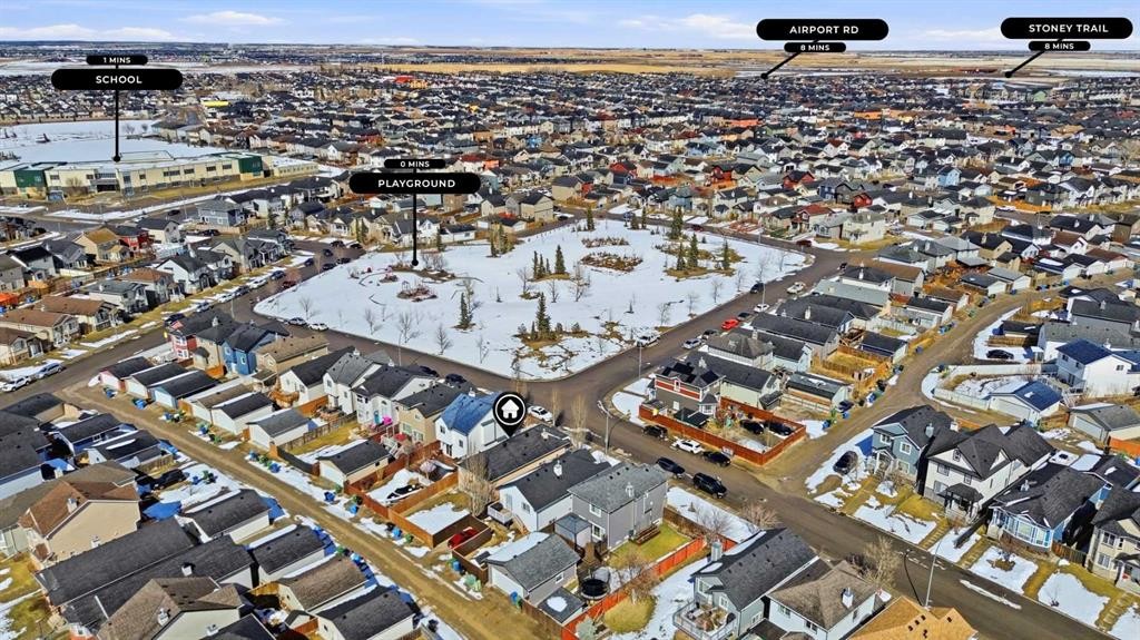 39 Saddlemont Close Ne, Calgary, AB - With View