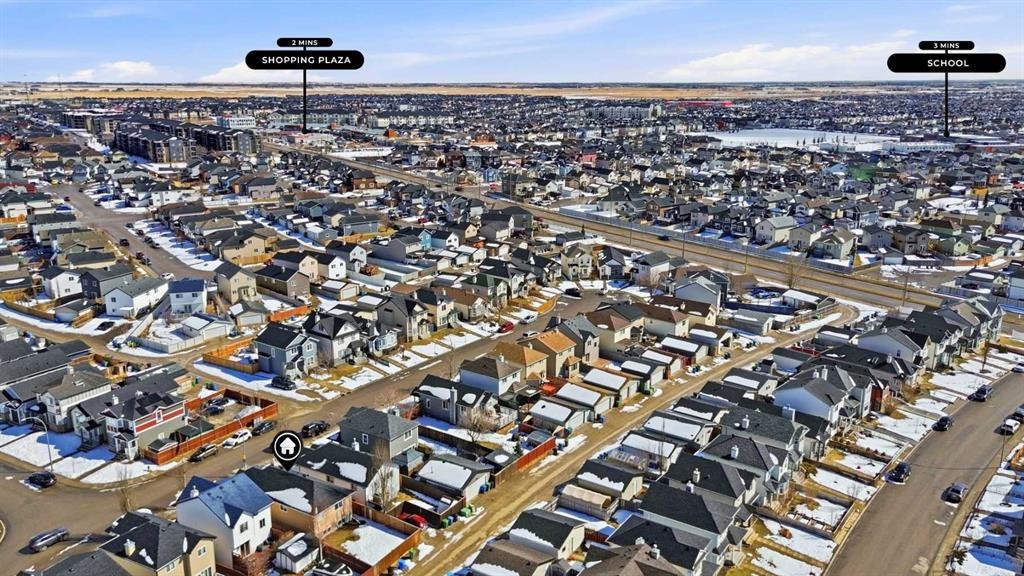 39 Saddlemont Close Ne, Calgary, AB - Outdoor With View
