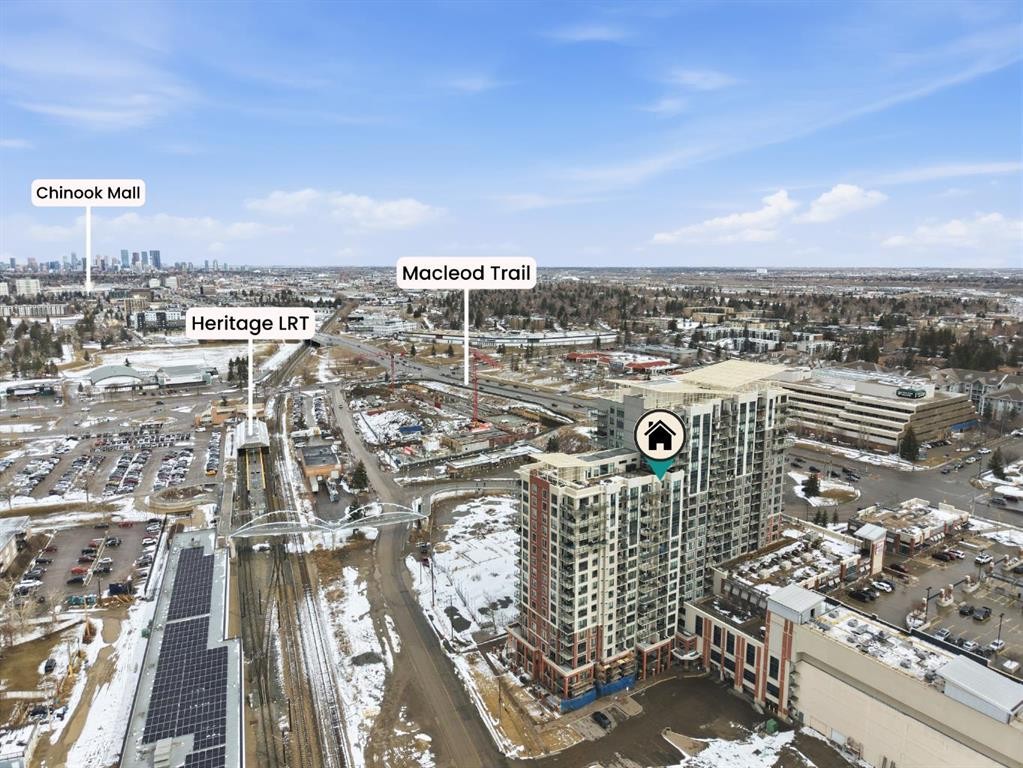 1507-8710 Horton Road Sw, Calgary, AB - Outdoor With View