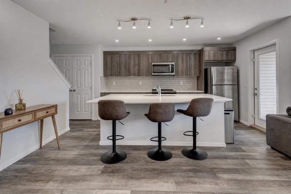 51 Cityscape Row Ne, Calgary, AB - Indoor Photo Showing Kitchen With Upgraded Kitchen