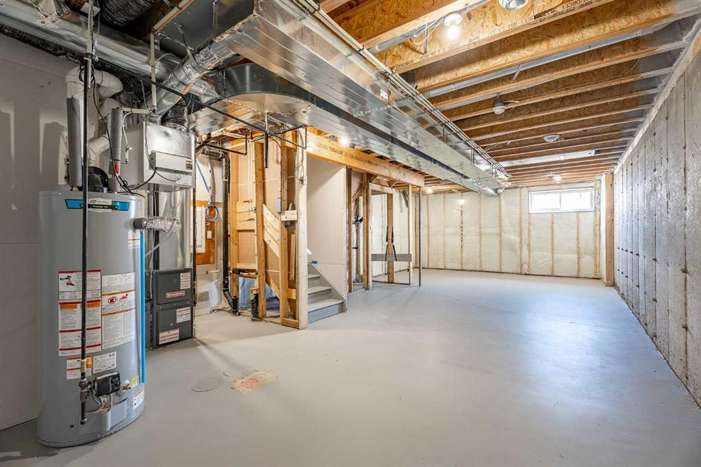 217 Bridgeport Gate, Chestermere, AB - Indoor Photo Showing Basement