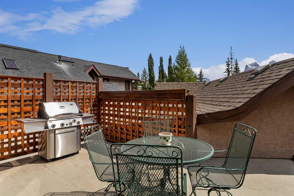 214 Eagle Point, Canmore, AB - Outdoor With Deck Patio Veranda