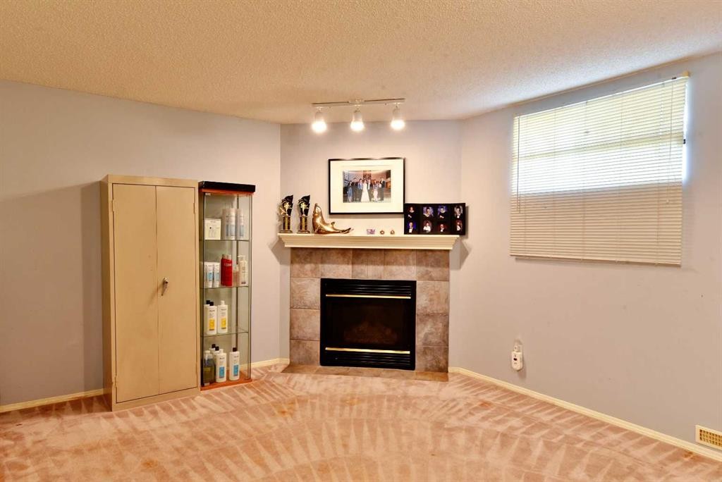 105 Coral Springs Close Ne, Calgary, AB - Indoor With Fireplace