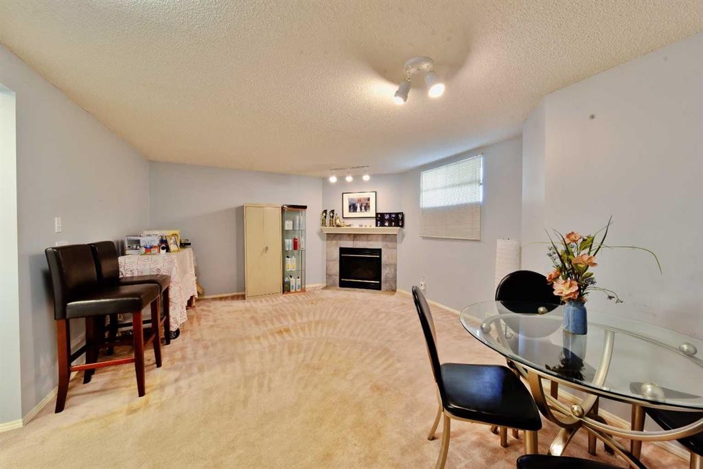 105 Coral Springs Close Ne, Calgary, AB - Indoor With Fireplace