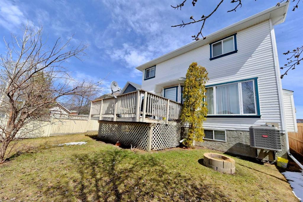 105 Coral Springs Close Ne, Calgary, AB - Outdoor With Deck Patio Veranda