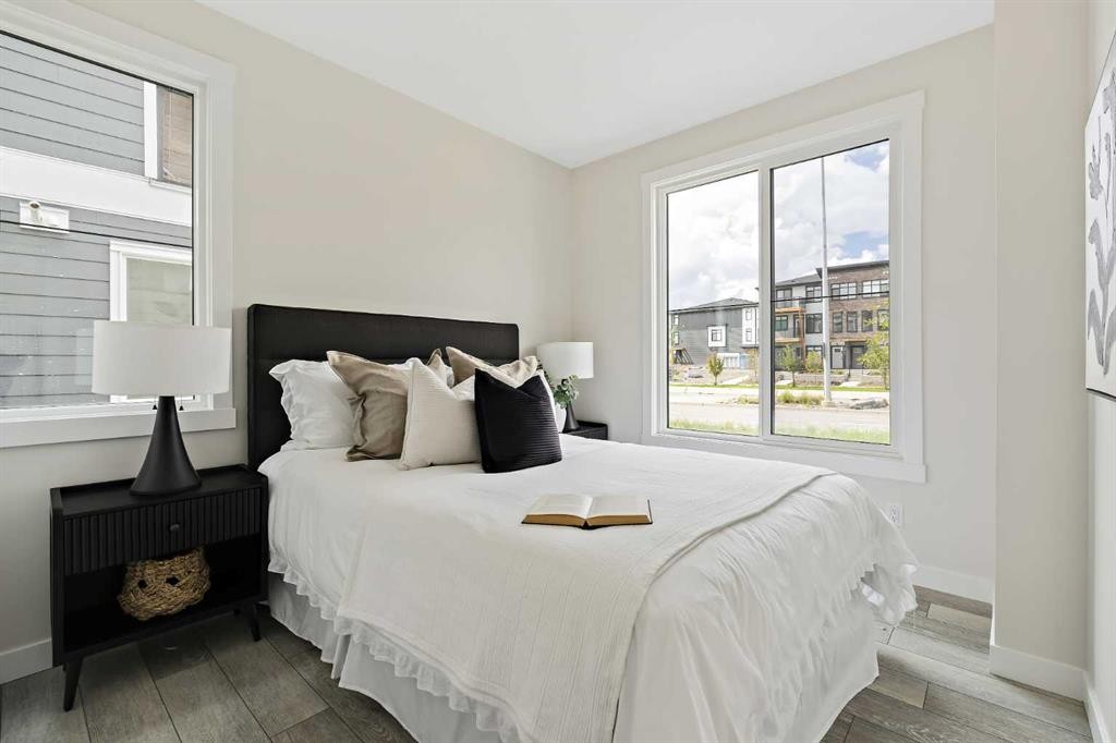 1104-60 Howse Lane, Calgary, AB - Indoor Photo Showing Bedroom