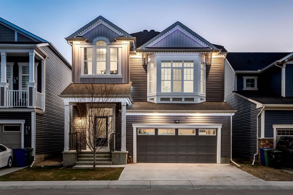 166 Osborne Common Sw, Airdrie, AB - Outdoor With Facade