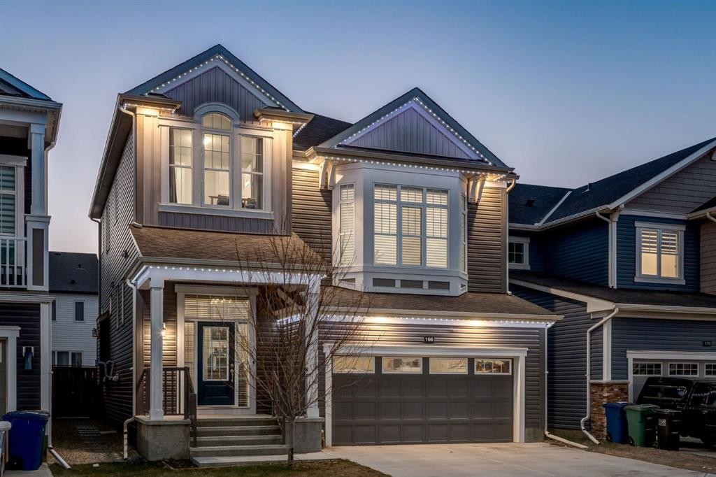 166 Osborne Common Sw, Airdrie, AB - Outdoor With Facade