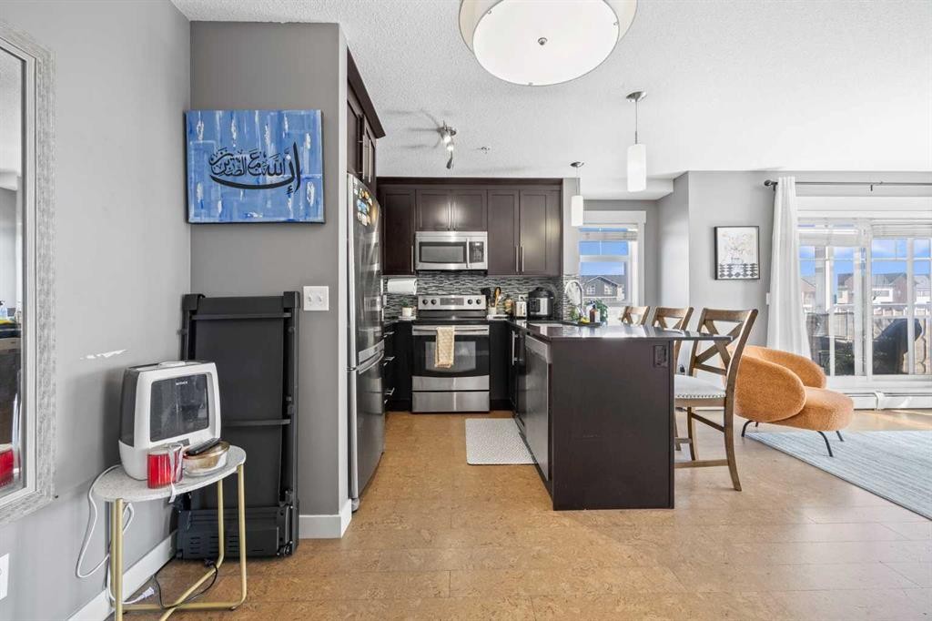 5209-155 Skyview Ranch Way Ne, Calgary, AB - Indoor Photo Showing Kitchen With Upgraded Kitchen