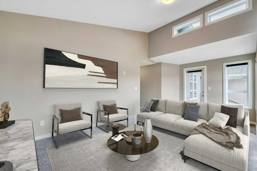 29 Aspen Summit Point Sw, Calgary, AB - Indoor Photo Showing Living Room