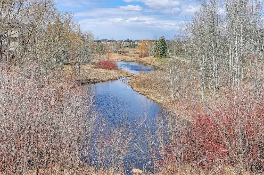 196 Hawkmere Way, Chestermere, AB - Outdoor With Body Of Water With View