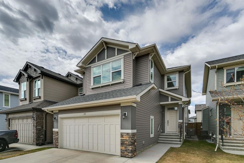 80 Brightoncrest Point Se, Calgary, AB - Outdoor With Facade