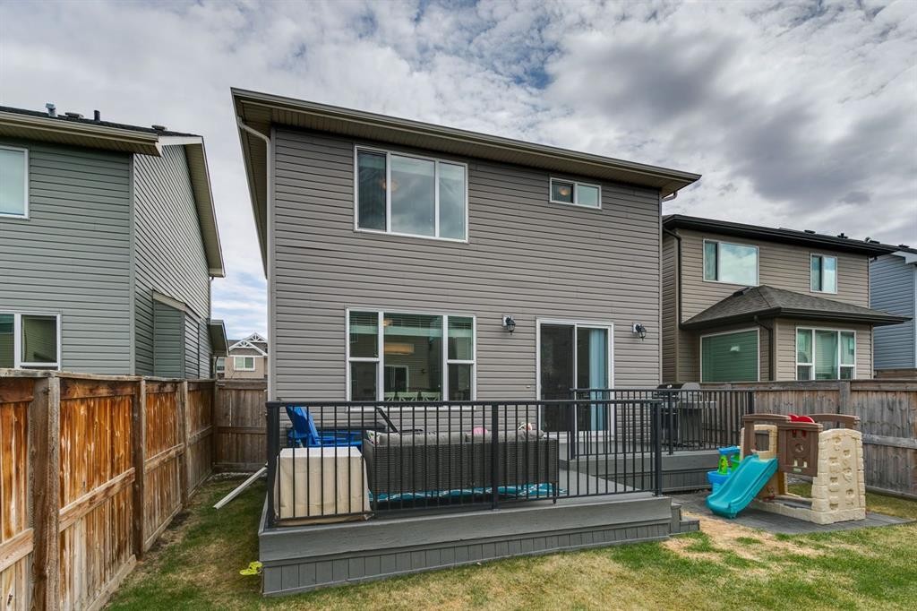 80 Brightoncrest Point Se, Calgary, AB - Outdoor With Deck Patio Veranda With Exterior