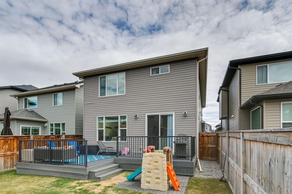 80 Brightoncrest Point Se, Calgary, AB - Outdoor With Deck Patio Veranda With Exterior
